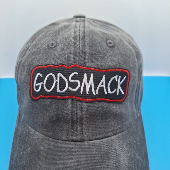 Godsmack Rock Band Patch Hat Cap Black Cotton Adjustable Dad Cap - Picture 2 of 6